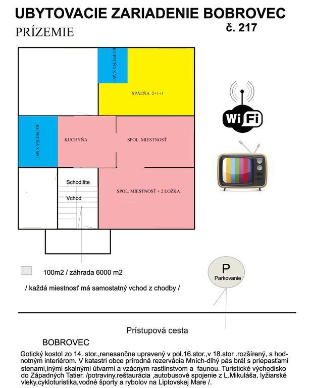 Chalupa V Zapadnych Tatrach Bobrovec Exteriör bild